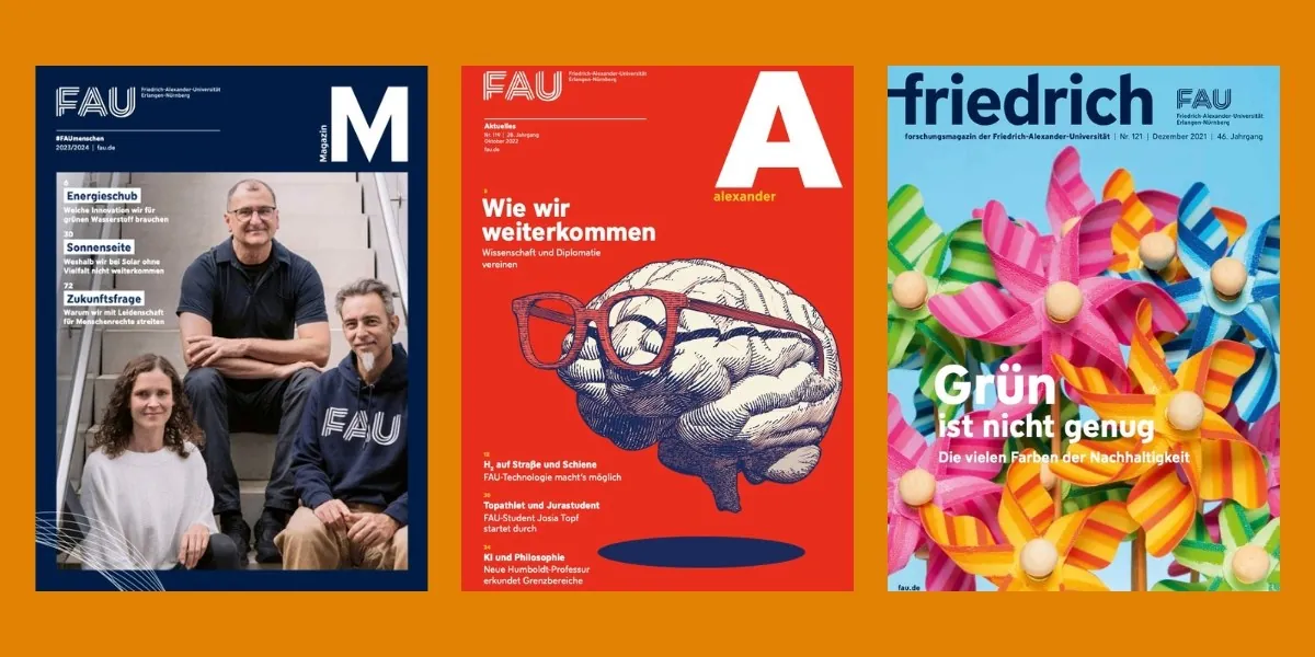 Magazine der Friedrich-Alexander-Universität Erlangen-Nürnberg