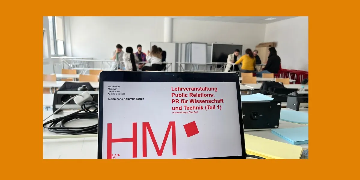 Lehrveranstaltung Public Relations an der Hochschule München