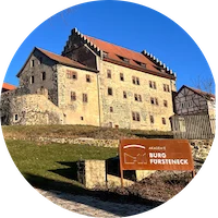 Blick auf Burg Fürsteneck